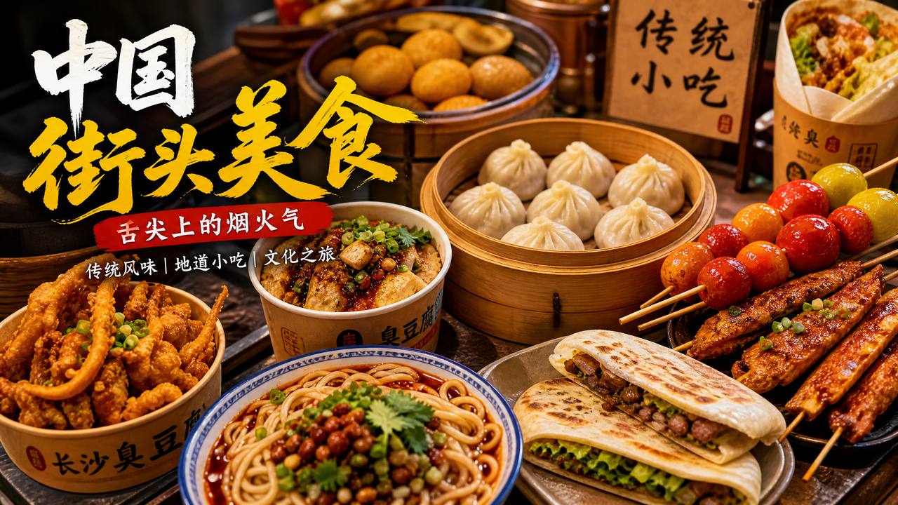 大象传媒 【大象传媒教程】街头美食复刻：传统小吃零失败视频教程